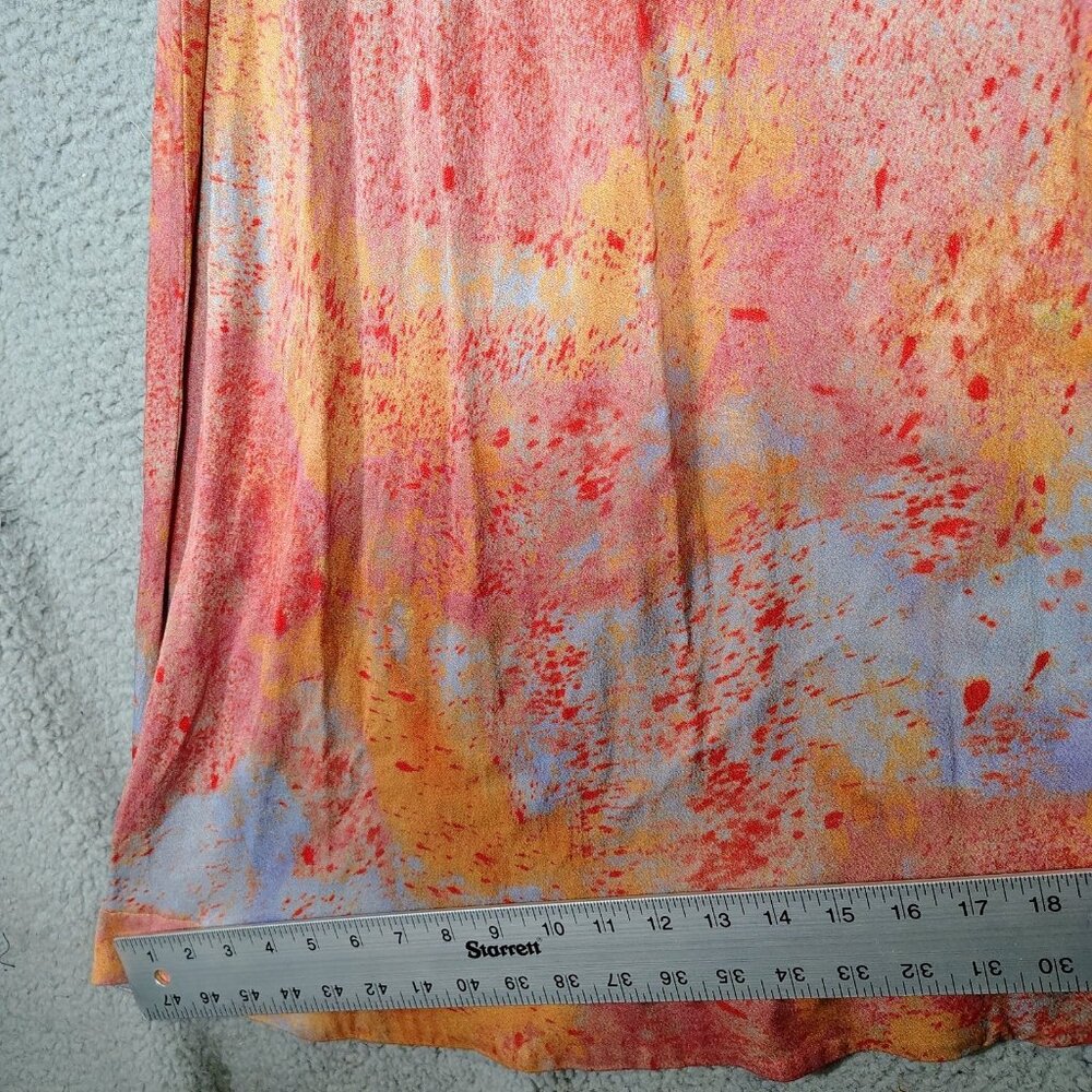 Free People Seduction Jumpsuit Women's S Multicolor Tie-Dye Halter Neck Wide Leg - Picture 9 of 15